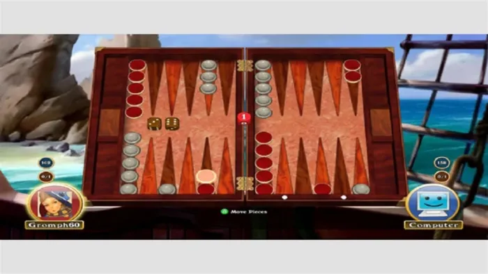 Hardwood Backgammon — скриншот 4