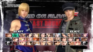 Персонаж DEAD OR ALIVE 5 Last Round: Элиот