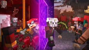 Minecraft Набор скинов поселенцев биома 2