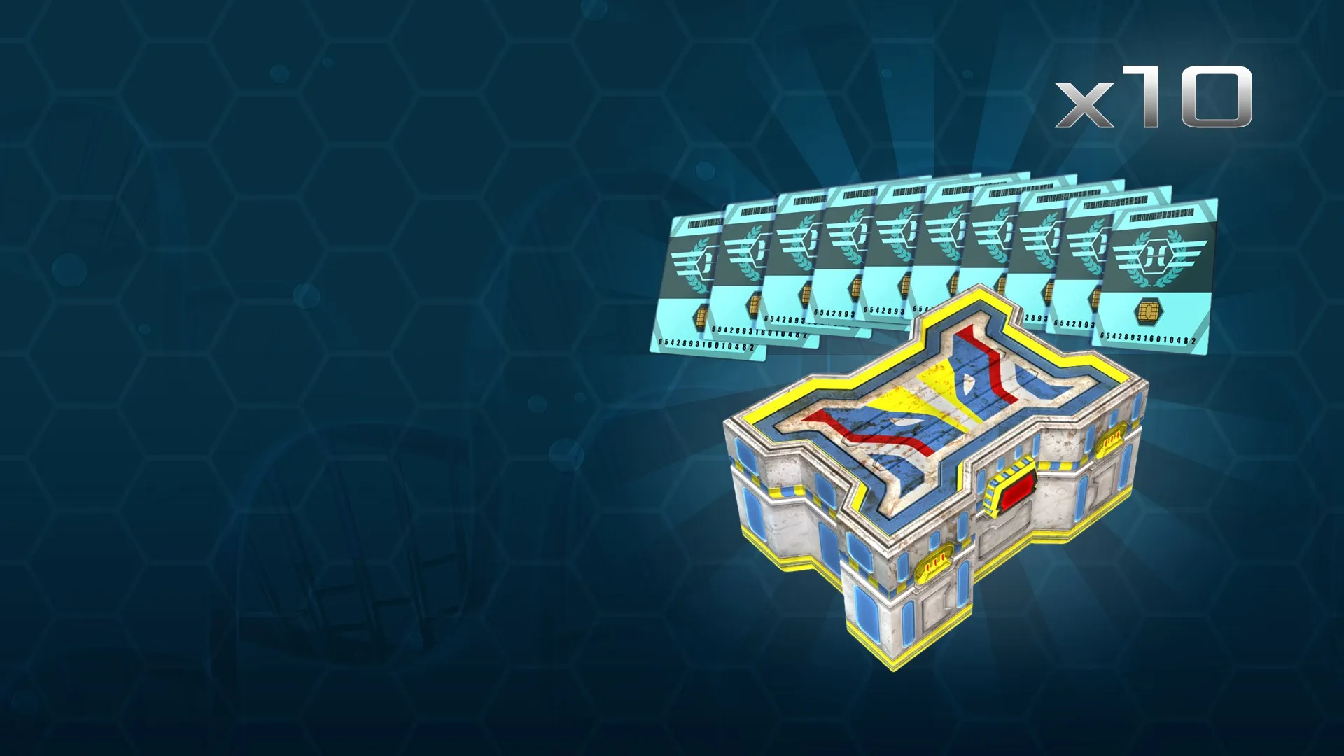 Ящик с аксессуарами Horzine | тип&nbsp;9: сереб. наб.