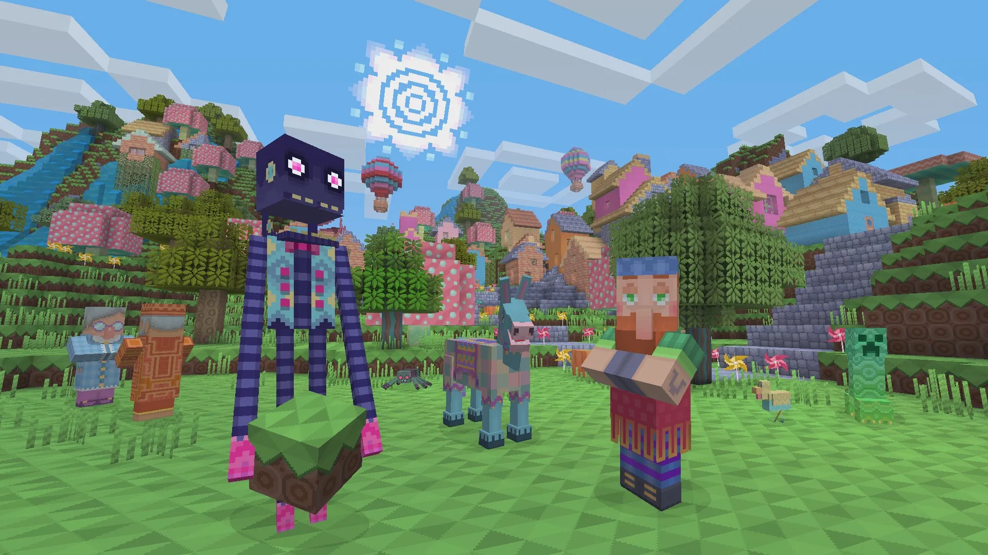 Minecraft: набор текстур "Узорный"