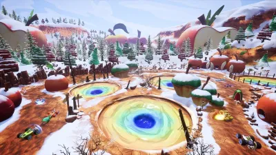 All-Star Fruit Racing — скриншот 1