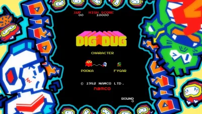 ARCADE GAME SERIES: DIG DUG — скриншот 1
