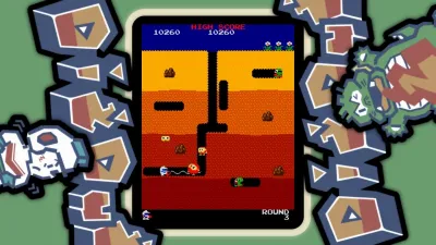 ARCADE GAME SERIES: DIG DUG — скриншот 2