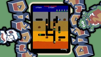 ARCADE GAME SERIES: DIG DUG — скриншот 4