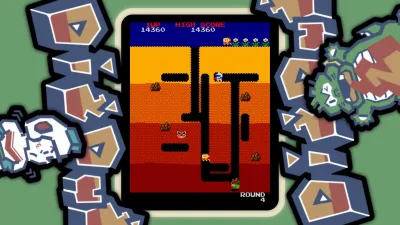ARCADE GAME SERIES: DIG DUG — скриншот 7