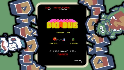 ARCADE GAME SERIES: DIG DUG — скриншот 9