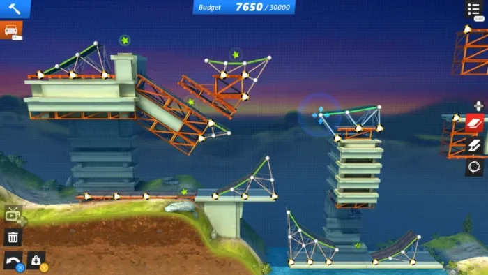 Bridge Constructor Stunts — скриншот 3