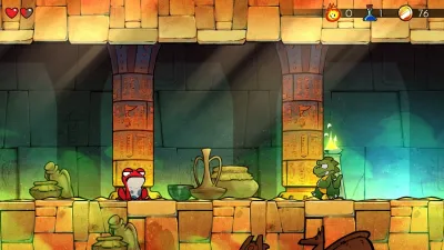 Wonder Boy: The Dragon's Trap — скриншот 1
