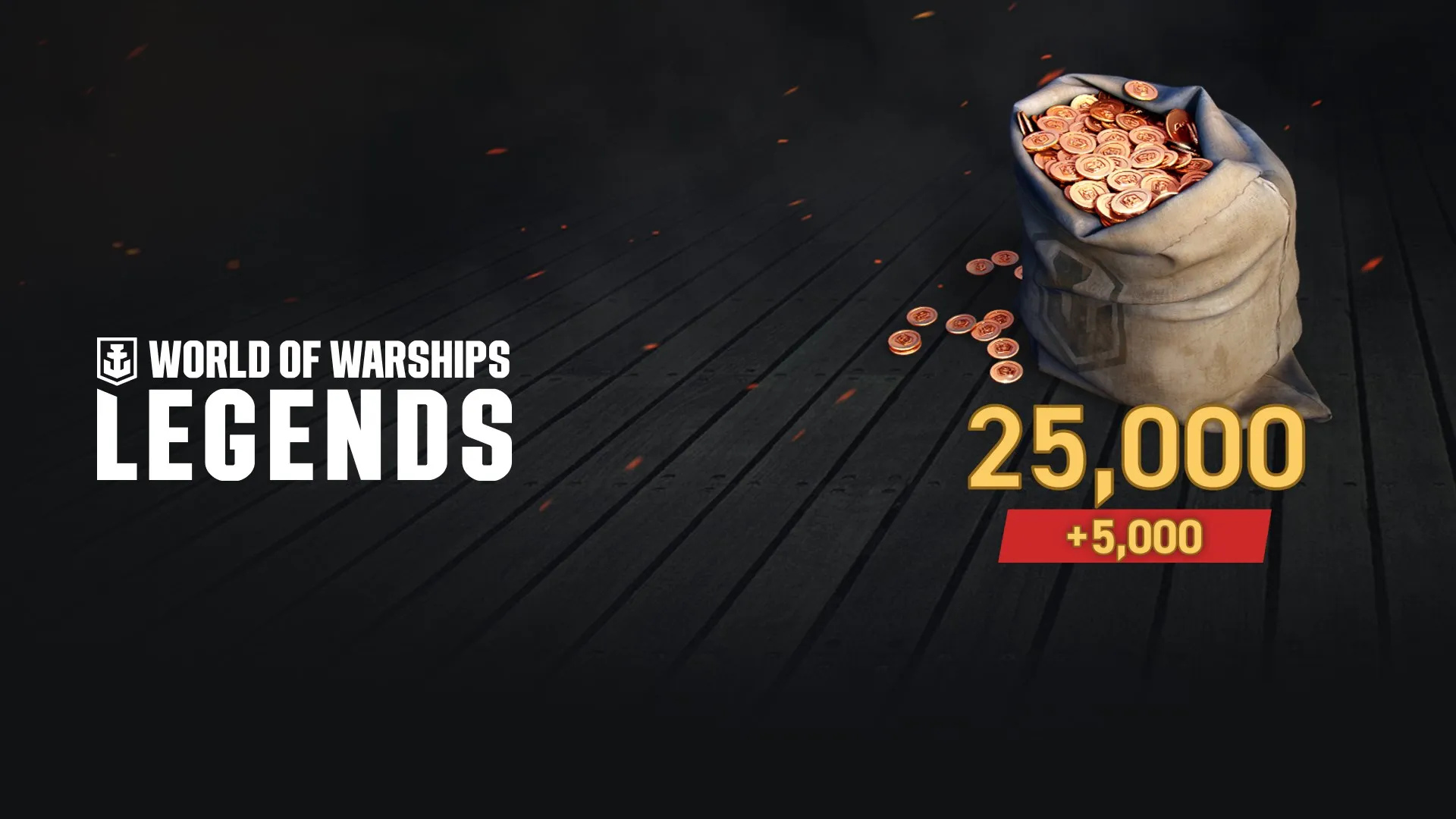 World of Warships: Legends - 30 000 дублонов