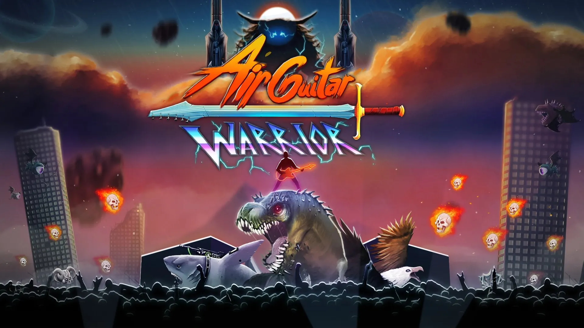 Air Guitar Warrior for Kinect — трейлер