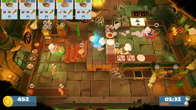 Overcooked! 2 - Night of the Hangry Horde — скриншот 1