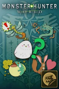 Набор стикеров: набор местной живности