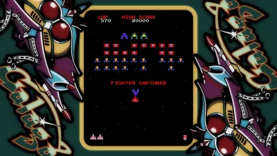 ARCADE GAME SERIES: GALAGA — скриншот 1