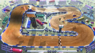Rock 'N Racing Off Road DX — скриншот 1