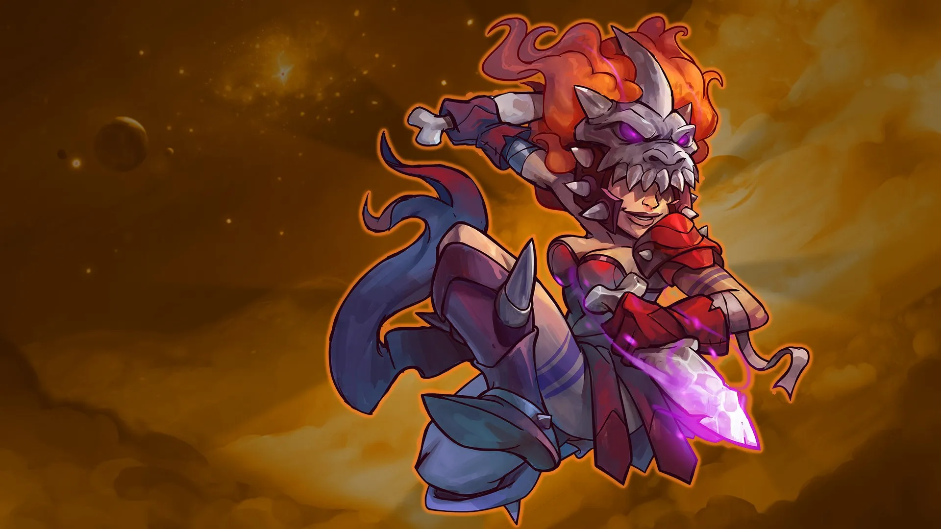 Облик —&nbsp;Dragon Huntress Ksenia - Awesomenauts Assemble!