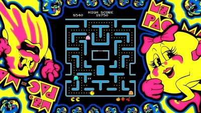 ARCADE GAME SERIES: Ms. PAC-MAN — скриншот 1