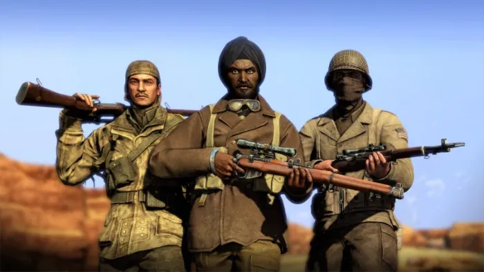 Allied Reinforcement Outfits Pack — скриншот 1