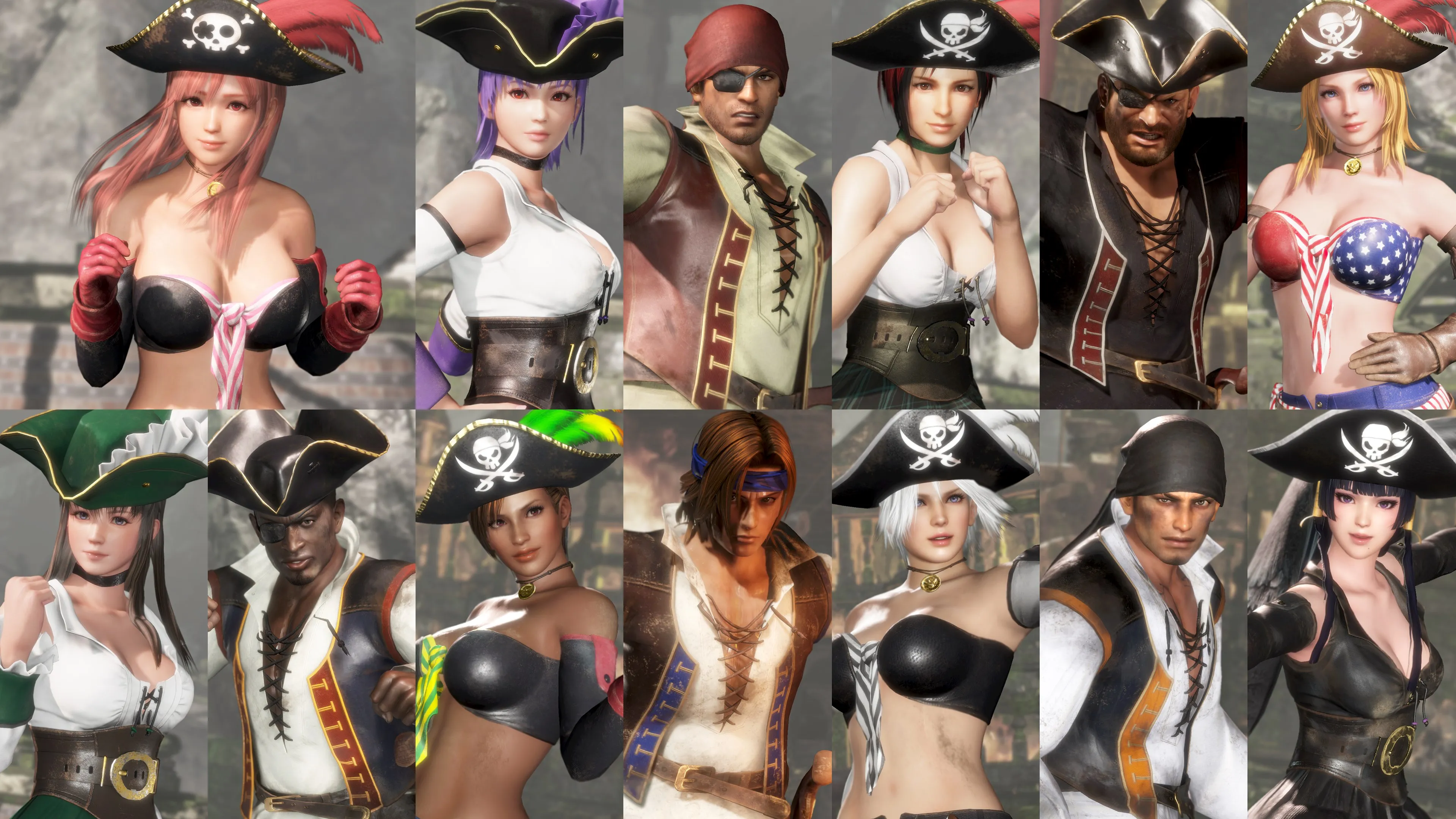 Набор Костюмы «Пираты 7 морей» vol. 1 DOA6