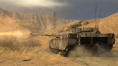 War Thunder - Набор XM-1 Chrysler — скриншот 8