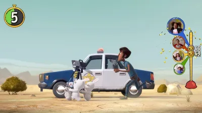 Rabbids Invasion : Интерактивный мультсериал — скриншот 2