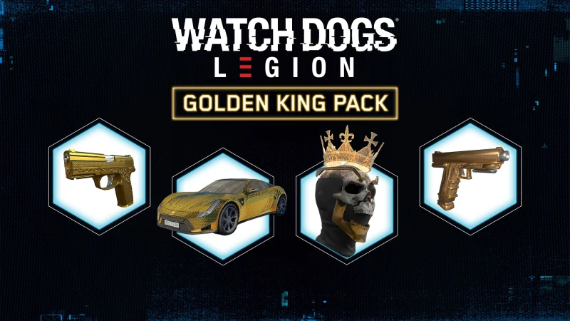 Watch Dogs: Legion - набор "Золотой король"