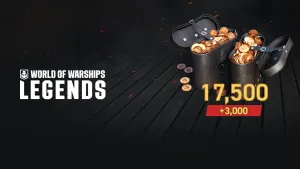 World of Warships: Legends - 20 500 дублонов