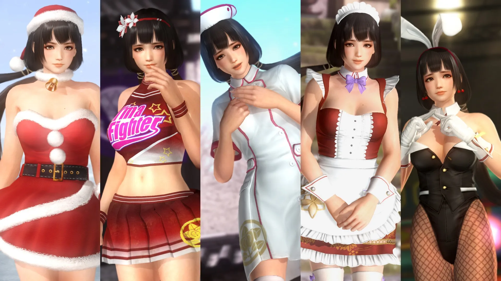 DOA5LR: набор костюмов «Дебют Наоторы Ии»