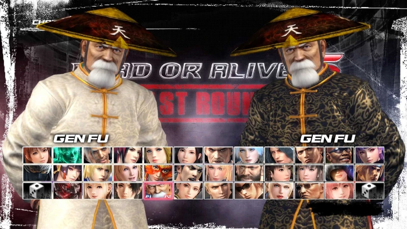Персонаж DEAD OR ALIVE 5 Last Round: Ген Фу