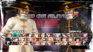 Персонаж DEAD OR ALIVE 5 Last Round: Ген Фу