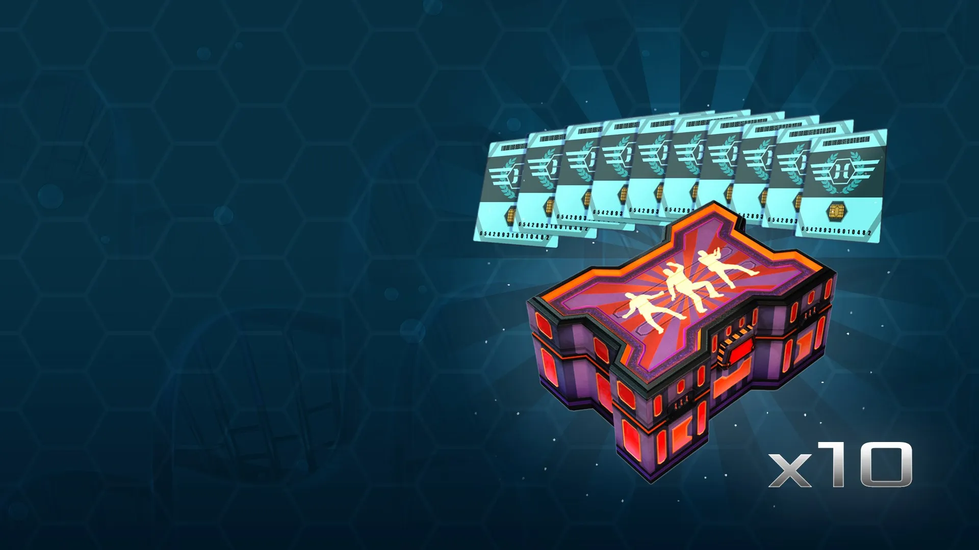 Ящик с эмодзи Horzine | тип&nbsp;1: серебряный набор