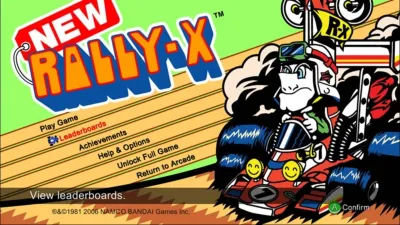 NEW RALLY-X — скриншот 1