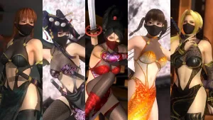 DOA5LR: набор костюмов «Клан ниндзя 2»
