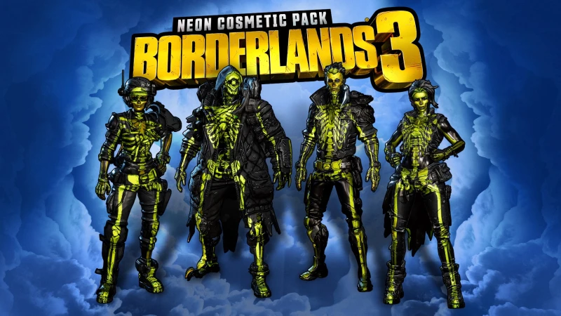 Косметический набор «Неон» для Borderlands 3