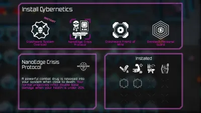 Neon Chrome Deluxe — скриншот 1