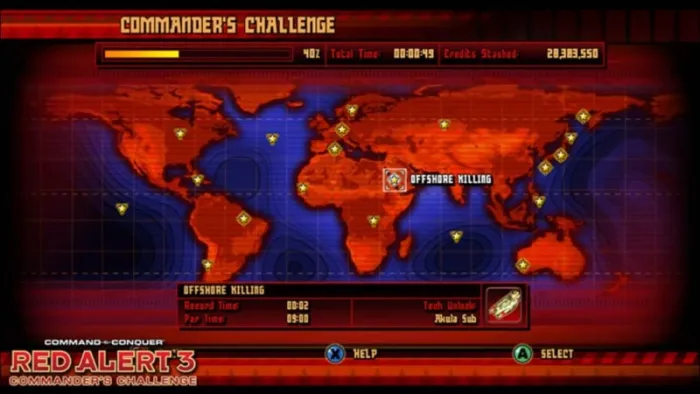 Command & Conquer Red Alert 3: Commander's Challenge — скриншот 3