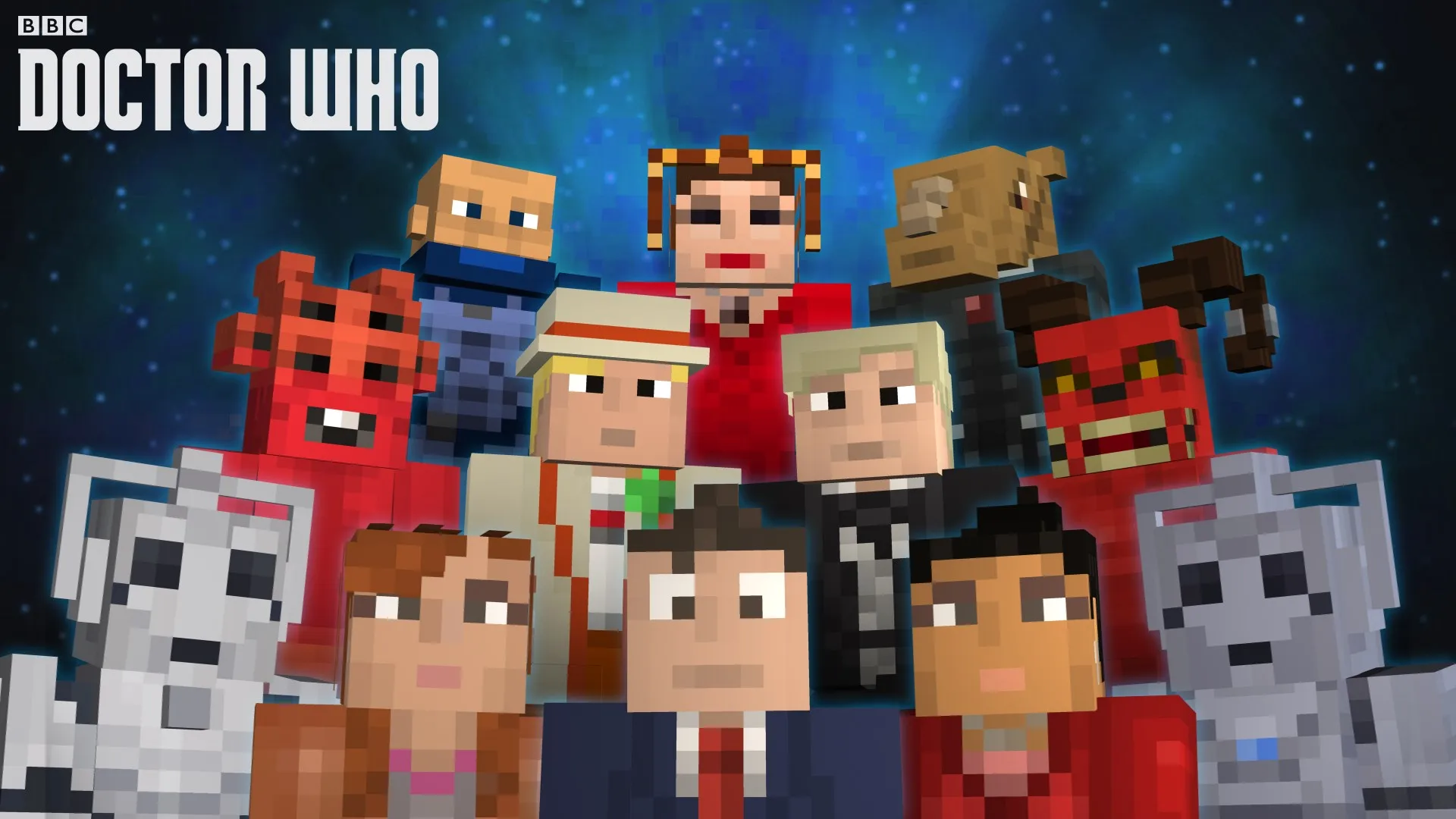 Minecraft: скины Doctor Who, выпуск II