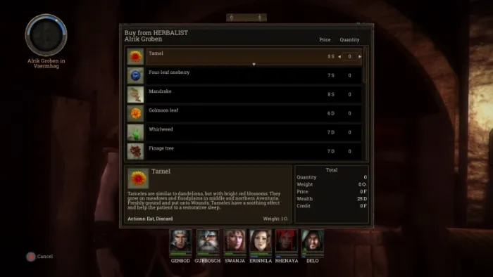 Realms of Arkania: Blade of Destiny — скриншот 3