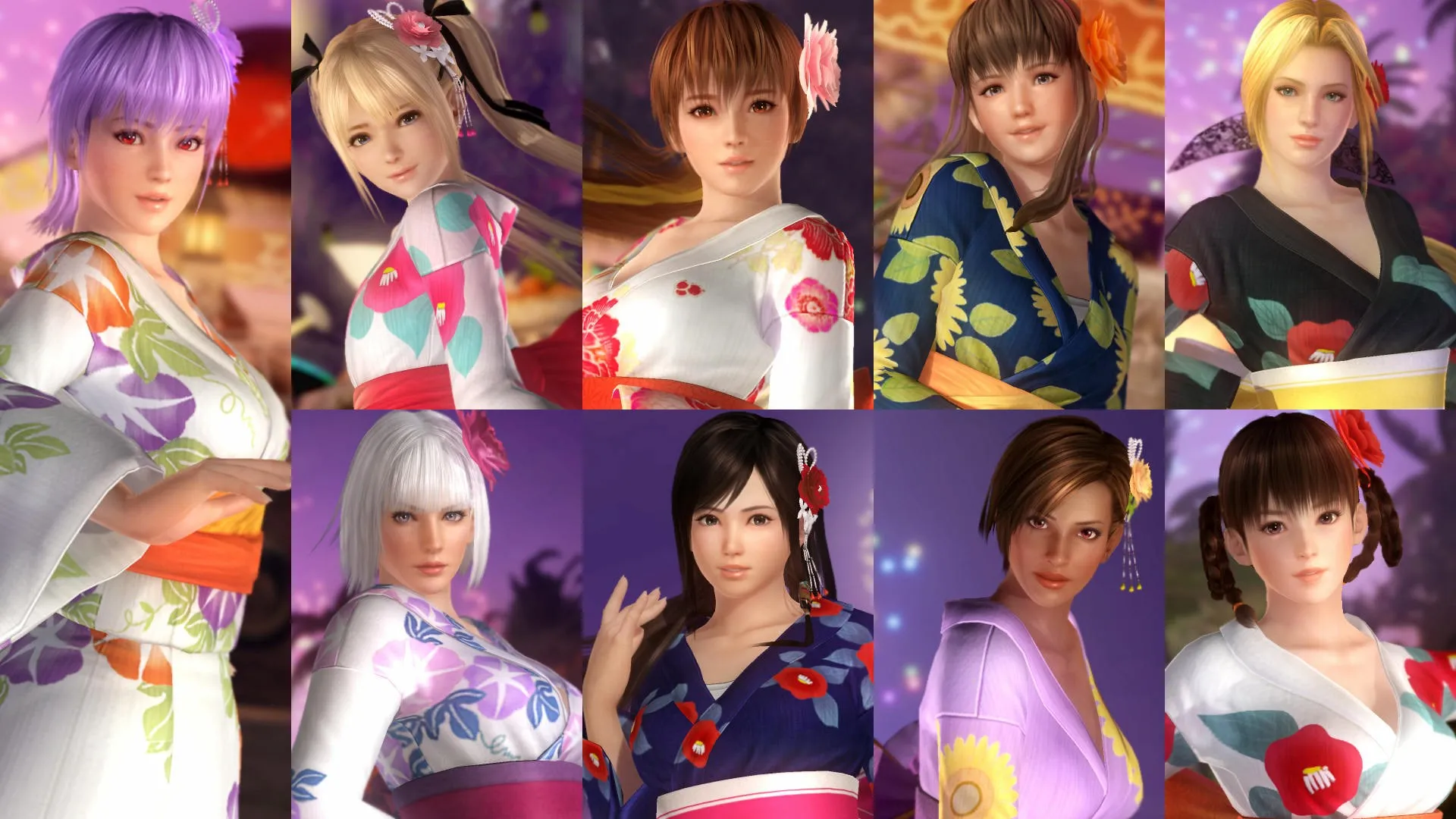 DOA5LR: Набор Костюмов «Летний Фестиваль»