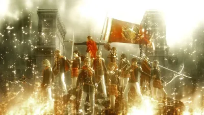 FINAL FANTASY TYPE-0 HD — скриншот 1