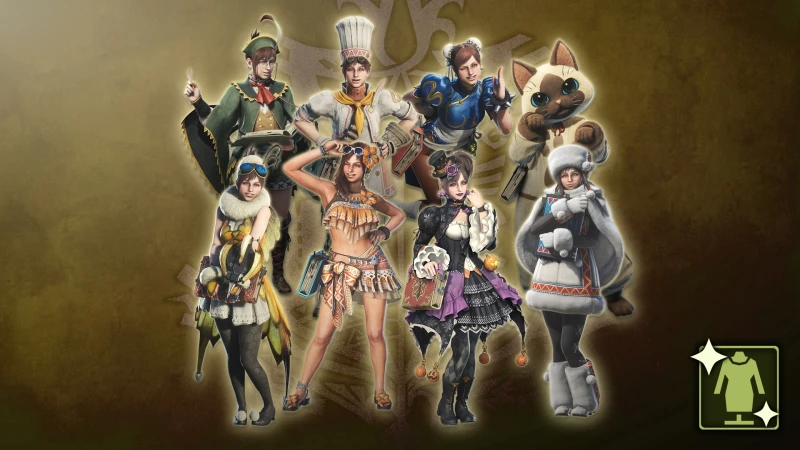 Monster Hunter: World - Complete Handler Costume Pack