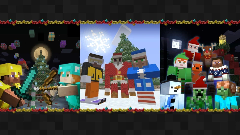 Minecraft: пакет «Зимнее веселье»