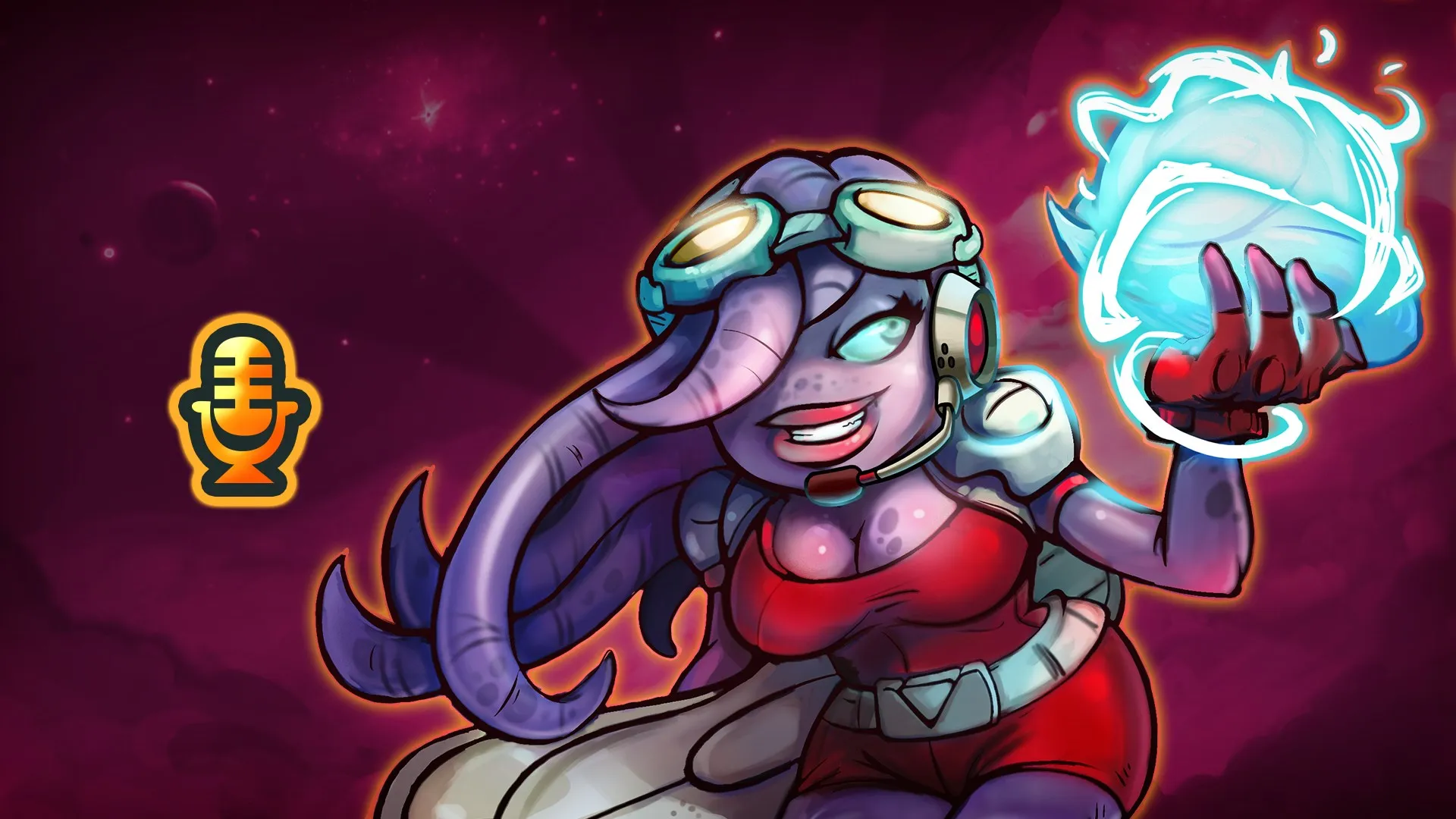 Комментатор — Coco Nebulon - Awesomenauts Assemble!