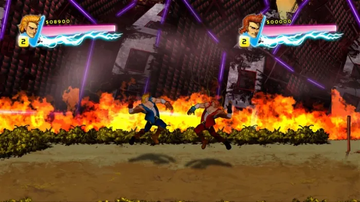 Double Dragon Neon — скриншот 3