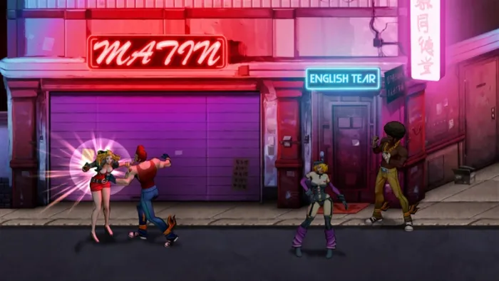 Double Dragon Neon — скриншот 4