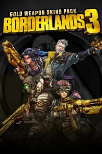Набор золотых расцветок для оружия из Borderlands 3