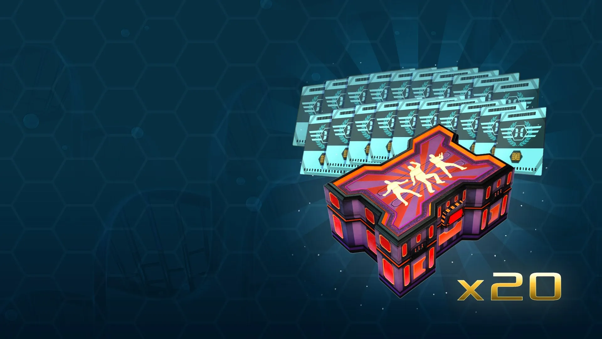 Ящик с эмодзи Horzine | тип&nbsp;1: золотой набор