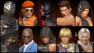 DEAD OR ALIVE 6: Core Fighters — набор бойцов мужчин