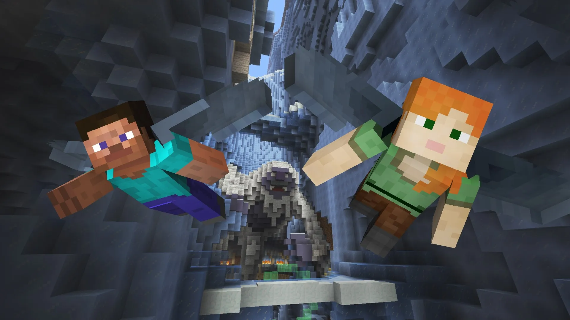 Minecraft: набор трасс «Монстры "Полета"»