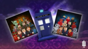 Minecraft: пакет «Скины Doctor Who, I и II»